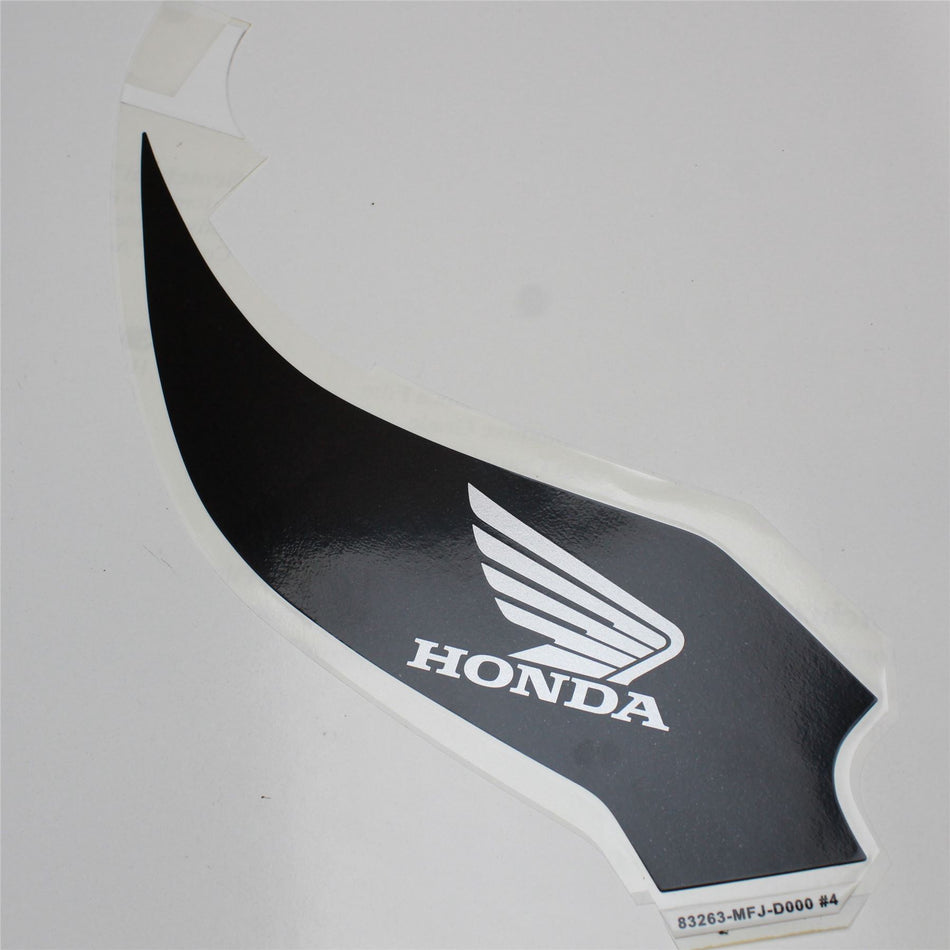 2008 HONDA CBR600RR R/H Right Upper Fuel Tank Decal Graphic - 83263MFJD00ZE