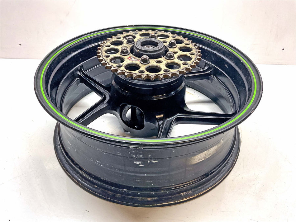 2009 Kawasaki Ninja ZX10R ZX1000 Wheel Rear - 41073008118F