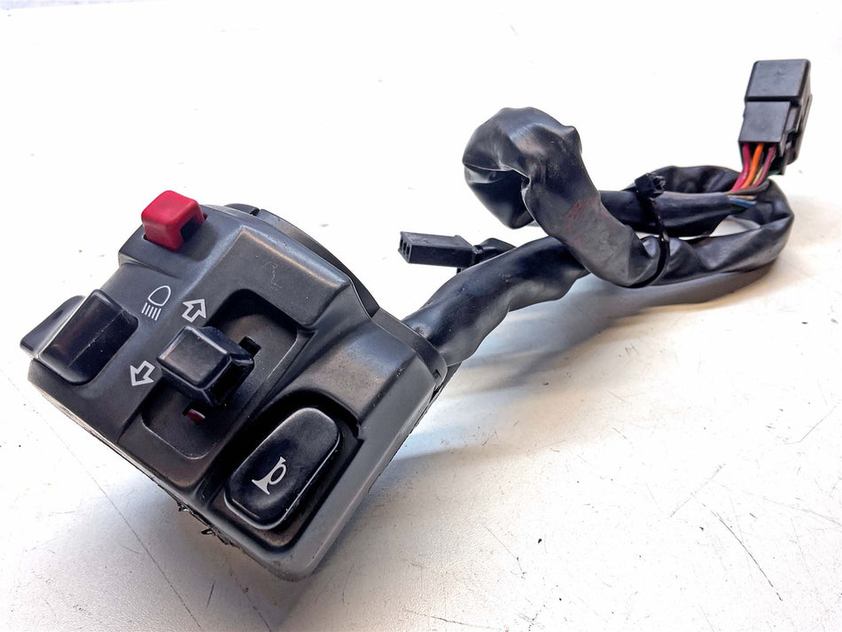 2007 Kawasaki Ninja 650 EX650 Switchgear Left - 46091-0087