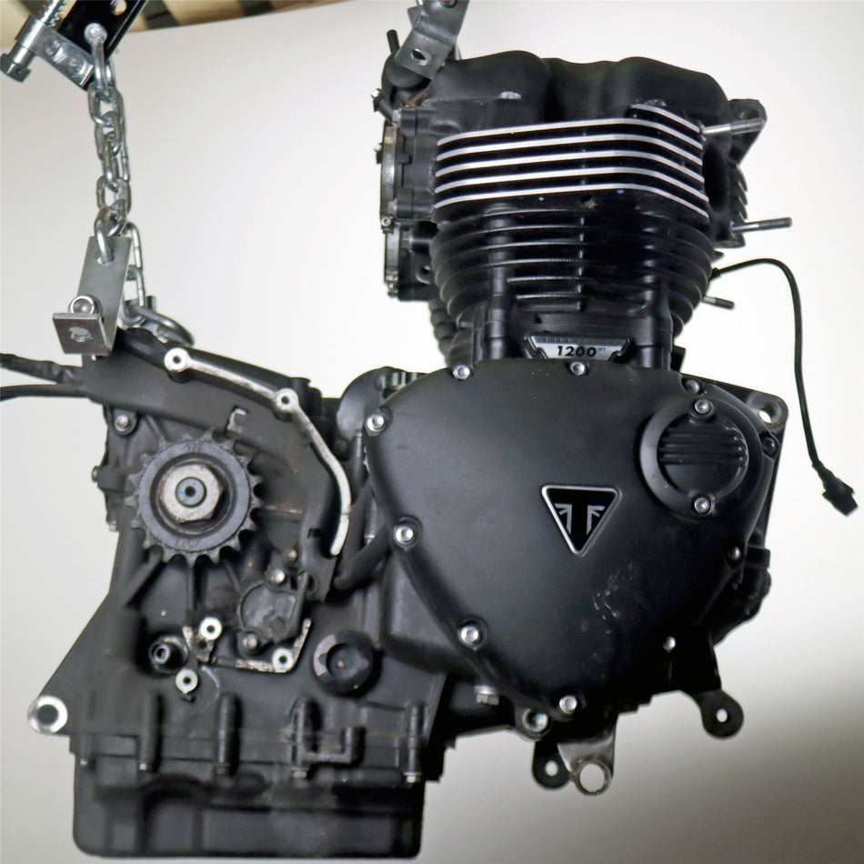 2018 Triumph Bonneville T120 Black Complete Engine - 5955 Miles