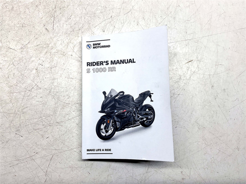 BMW S1000RR Riders Manual