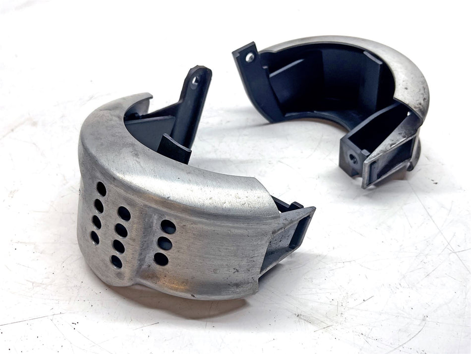 2018 Triumph Bonneville T120 Black Left & Right Airbox Finishers - T2306124