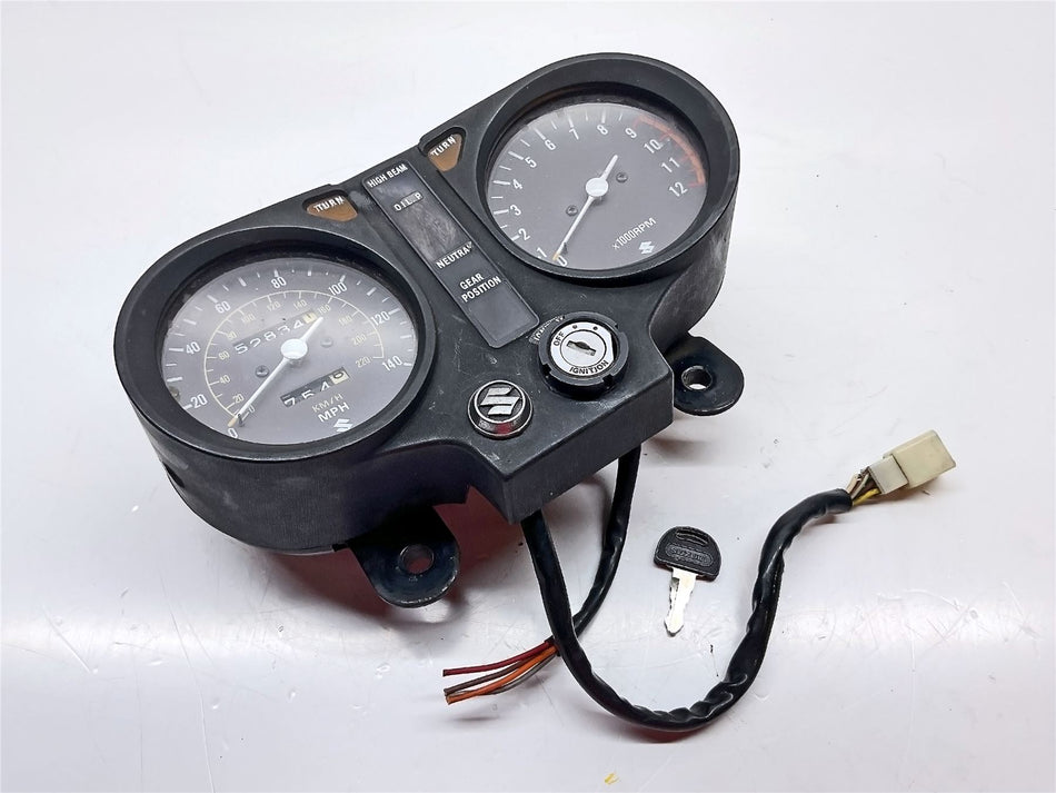 1978 Suzuki GS750 Speedometer 52,833 Miles - 3410045611