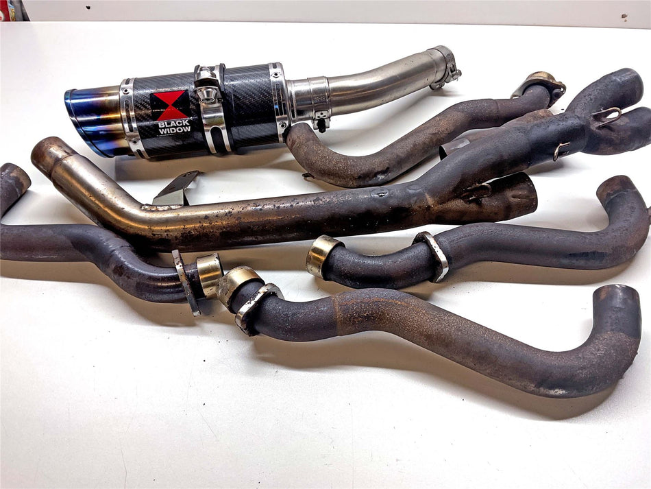2021 Suzuki GSX-S1000F Black Widow Race Exhaust - 200CS