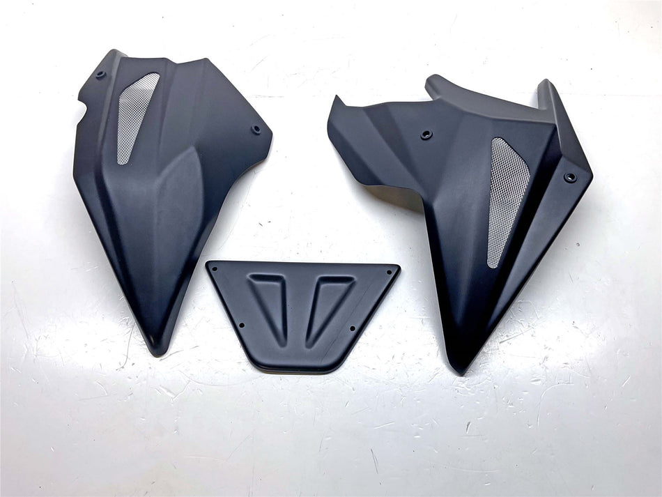 2025 Honda CB750 Belly Pan, Matt Black - 320-H124