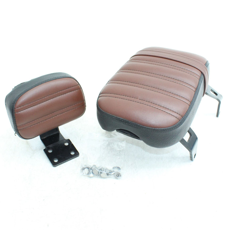 Indian Scout Bobber Pillion Seat and Back Rest - NS0605INDIANPILSEAT