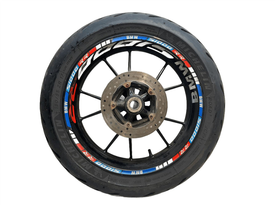 2010 BMW S1000RR Rear Wheel Rim Michelin Road 5 Tire 36317713430