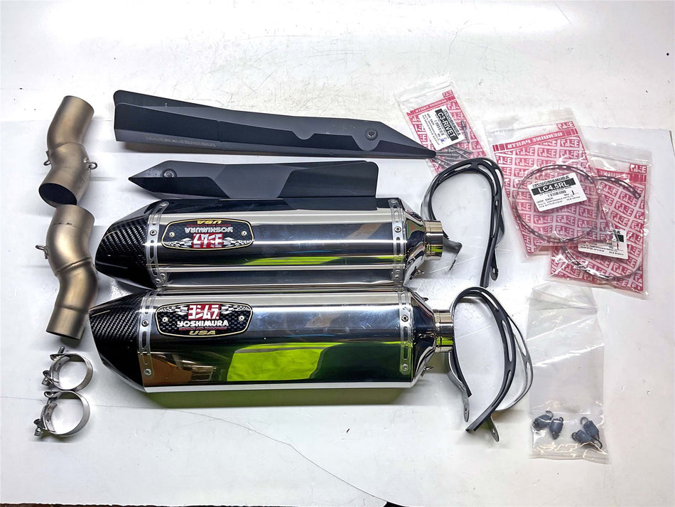 2024 Suzuki GSX1300R Hayabusa Yoshimura Polished End Can Kit - 1121120520