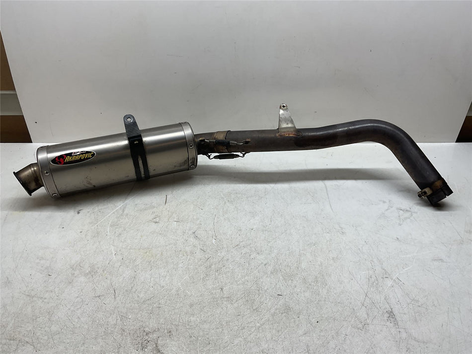2006 Honda CBR600RR Akrapovic silencer