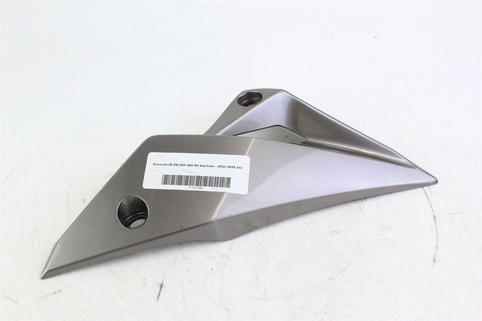 2013-2018 KAWASAKI Z800 ABS Right Hand Radiator Fairing - 49125-0585-660