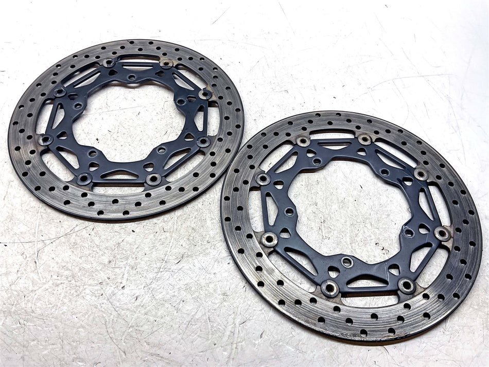 2018 Yamaha MT-10 Left & Right Front Brake Discs - 2CR2581T00