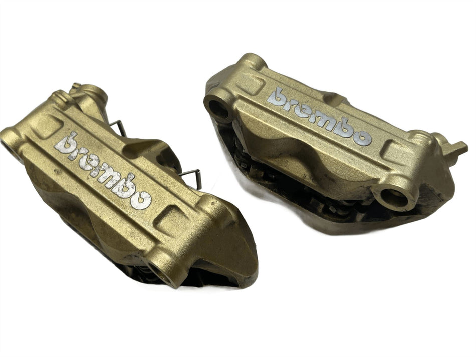 2015 BMW S1000RR Front Brembo Brake Calipers Pair 34118548021
