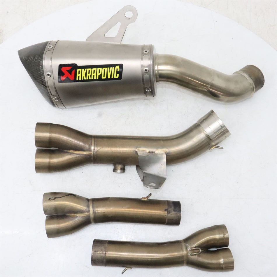 2022 KAWASAKI Z900 ZR900 AKRAPOVIC Can and Link Pipes - SK9SO7ASZT