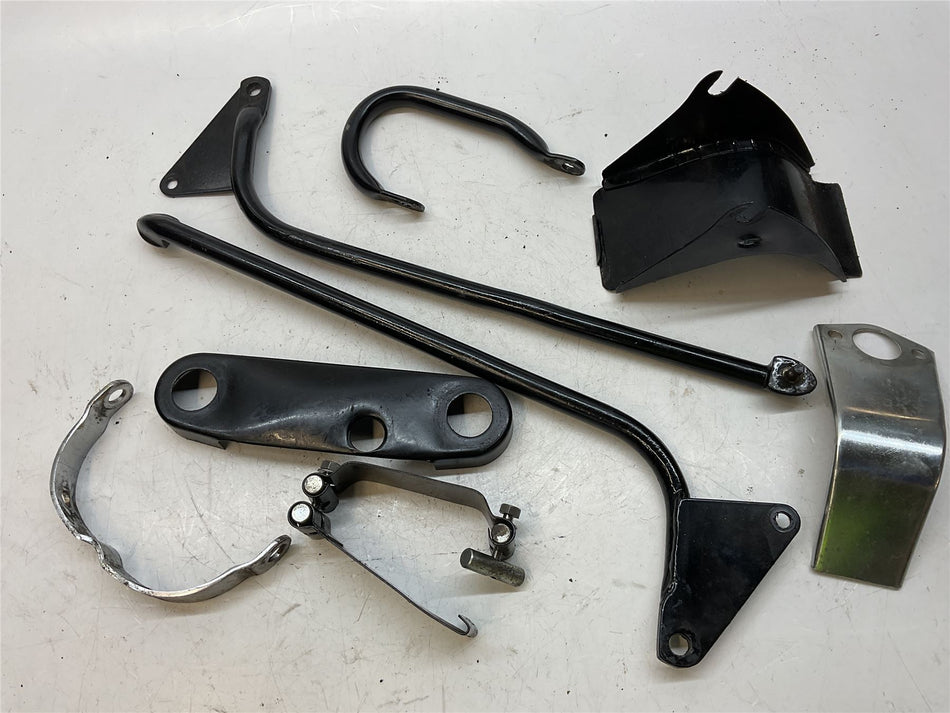 1961 BSA A10 Gold Flash Assorted Brackets, Mounts, Fixing and Covers