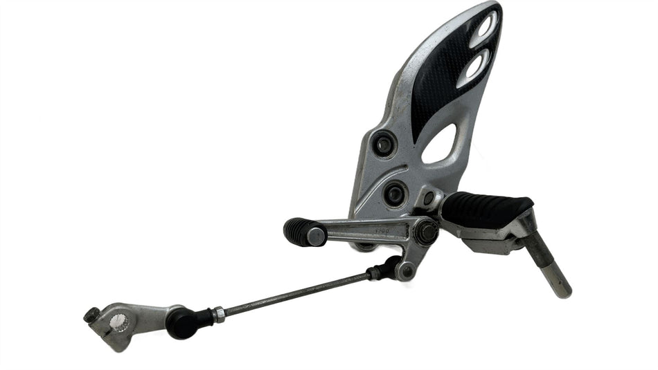 2009 Suzuki GSX1300R Hayabusa Front Left Footrest & Hanger 4352115H00