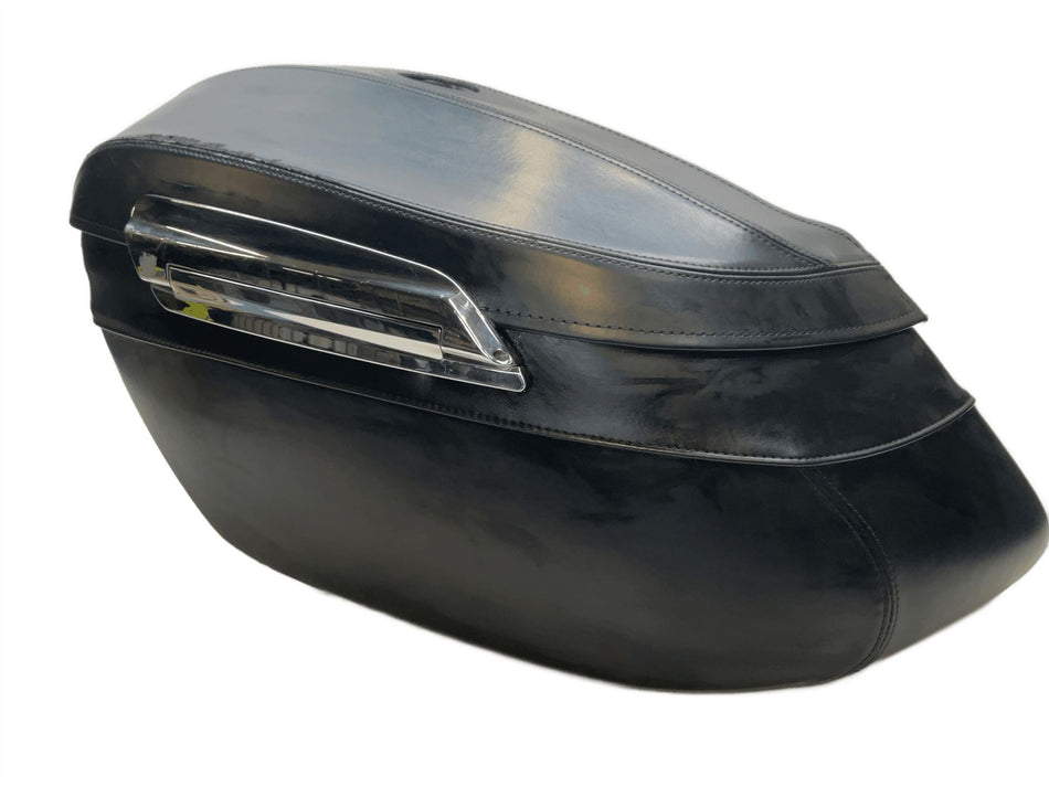 2013 Yamaha XV1900A Midnight Star Left Pannier Saddle Bag Black 1D72848H10