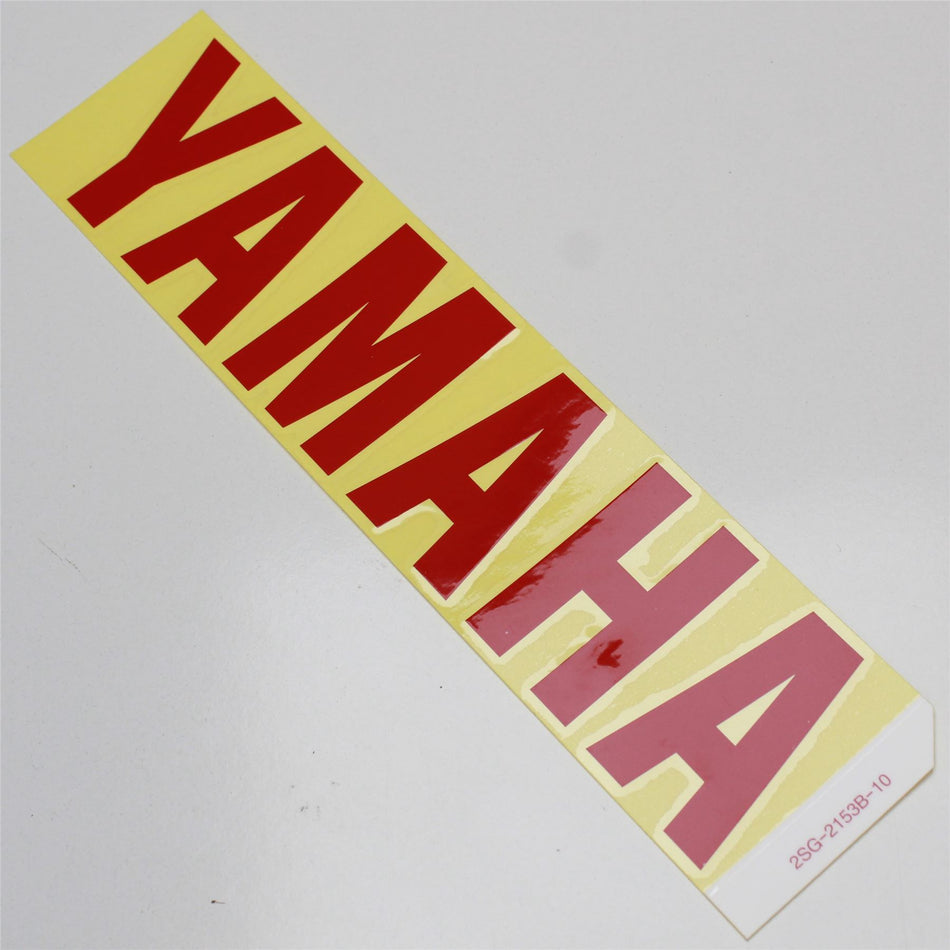 2014 YAMAHA YZF-R6 R/H Right Belly Panel Lower Decal Graphic - 2SG2153B10