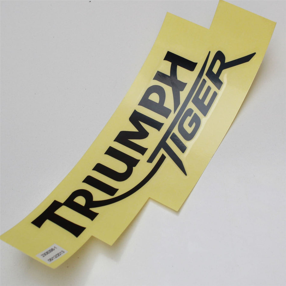 To VIN 674842 TRIUMPH TIGER XC R/H Fuel Tank Decal Graphic  - T2308398