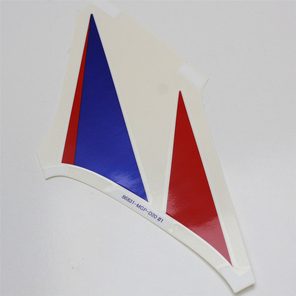 2012 HONDA CBR1000RR R/H Right Fuel Tank Decal Graphic - 83831MGPD20ZB