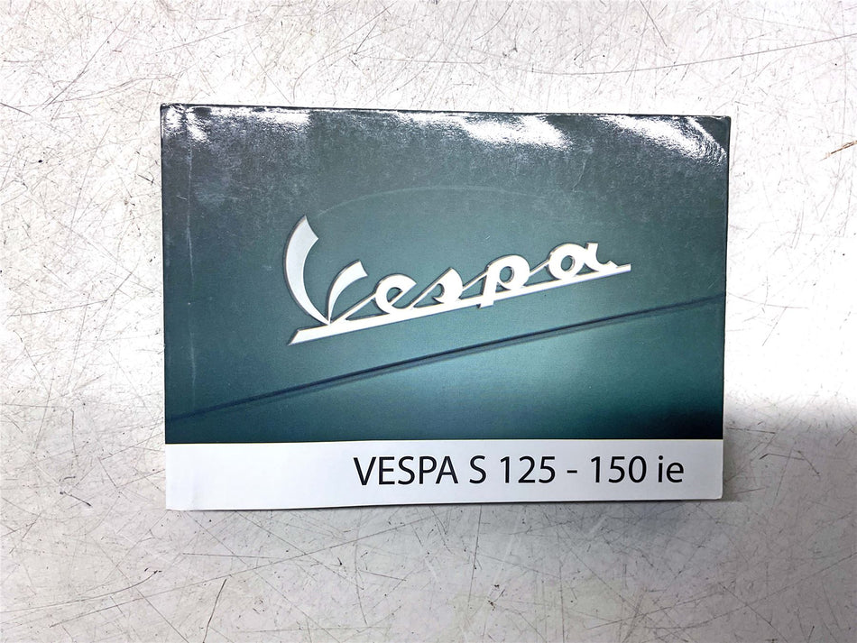 Vespa Primavera 150 3V i.e. Owners Manual
