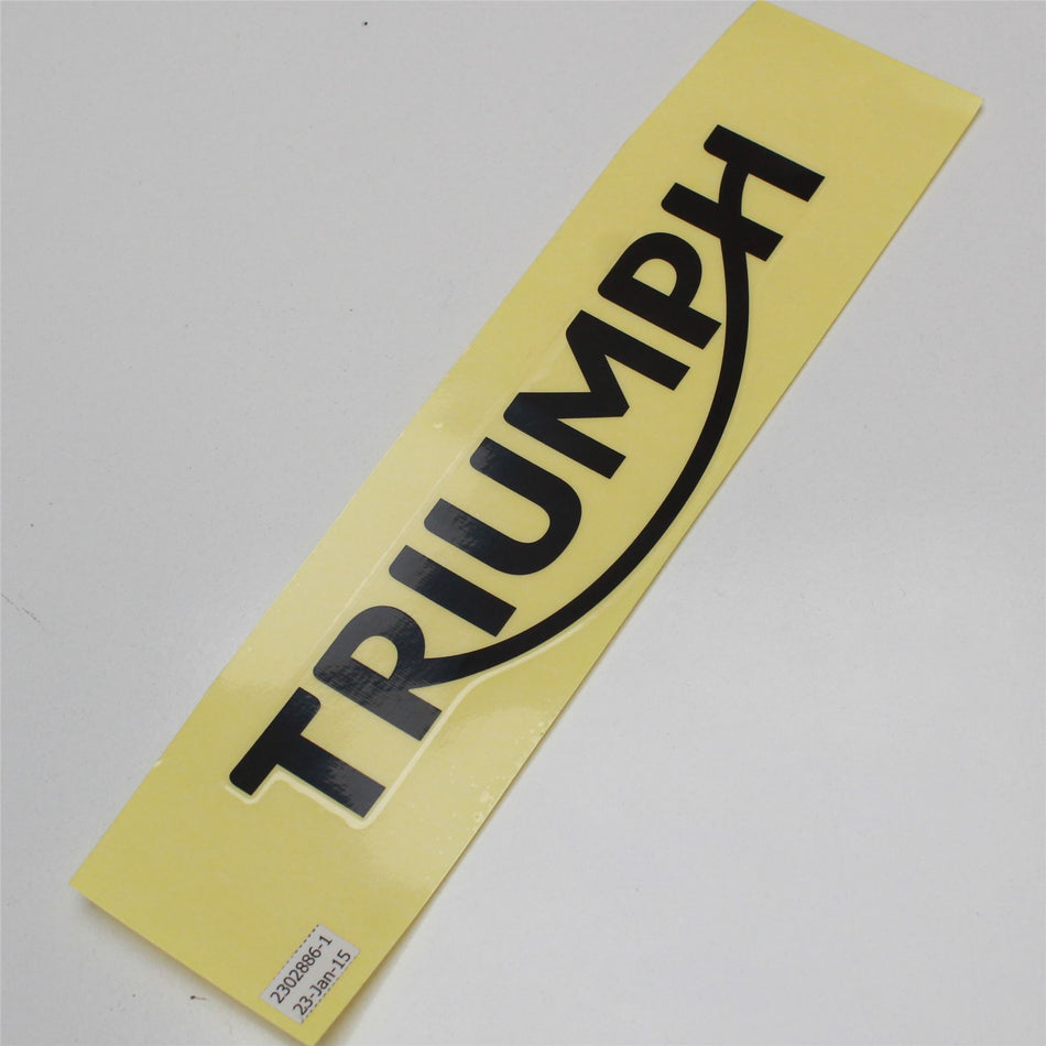 From VIN 657137 TRIUMPH STREET TRIPLE Fuel Tank Decal Graphic  - T2302886