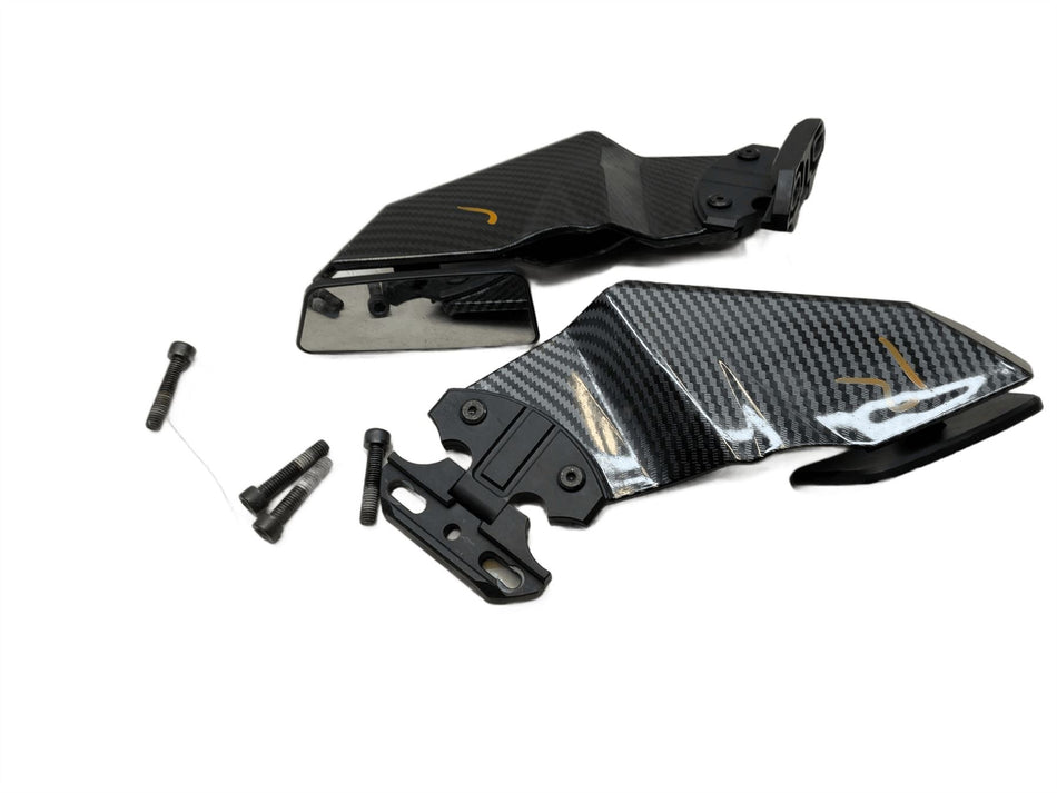 2025 Yamaha YZF-R125 Carbon look Mirrors Pair BDSF628000