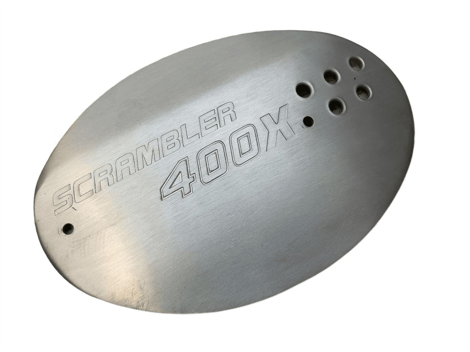2024 Triumph Scrambler 400X Side Panel Badge T2002570