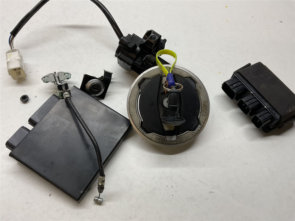 2019 Kawasaki Ninja 650 EX650 Full Lock Set & ECU - 9425 Miles - 270485113