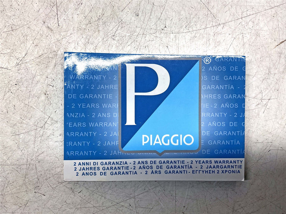 Piaggio Piaggio Service Manual