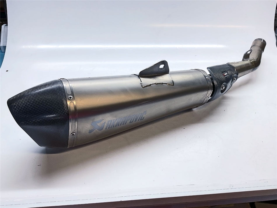 Kawasaki ZZR1400 Right Akrapovic Exhaust & Link Pipe - 258EXP0082R