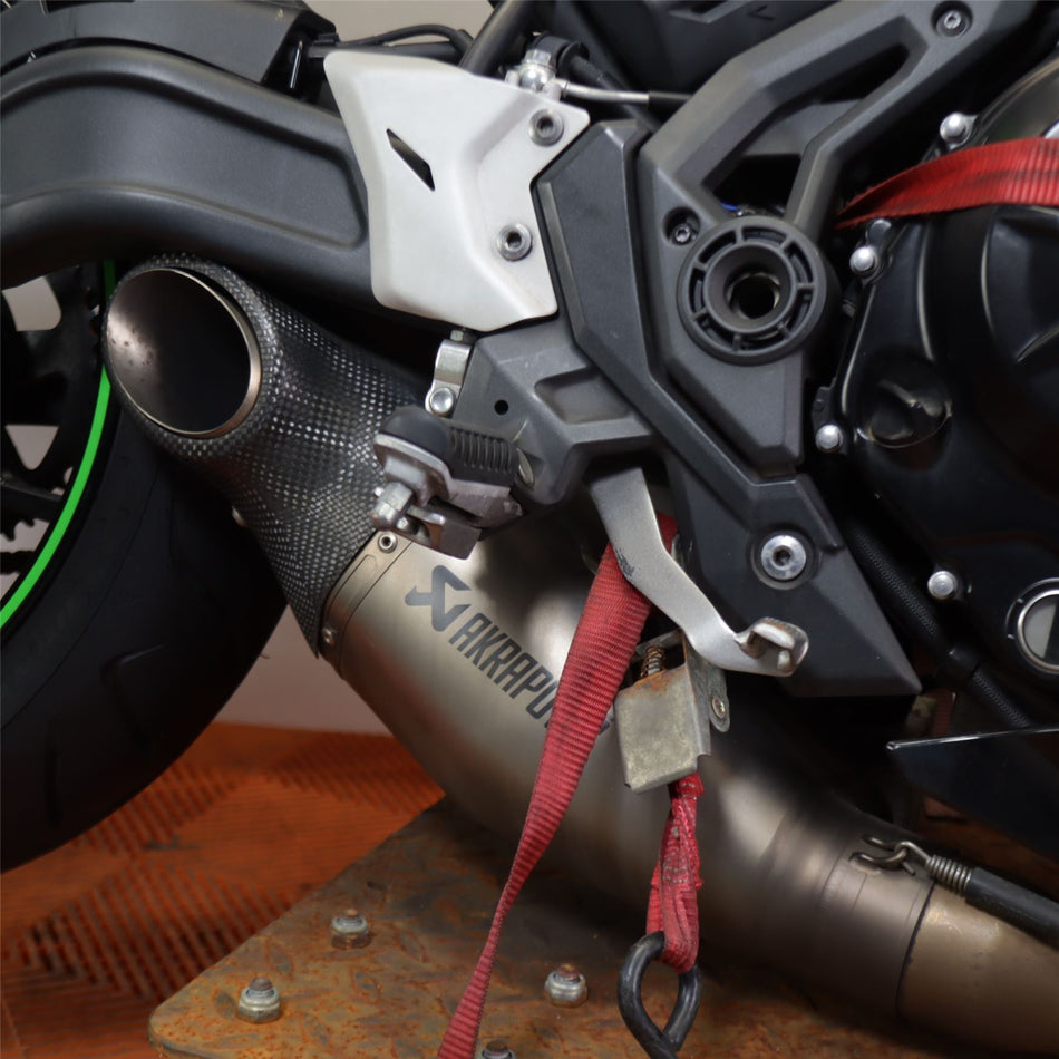 2019 Kawasaki Ninja 650 EX650 Akrapovic Titanium End Can - S-K6R12-HEGEHT