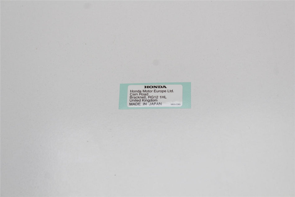 HONDA VARIOUS Manufacturer Label Decal Graphic - 87125MKAD80