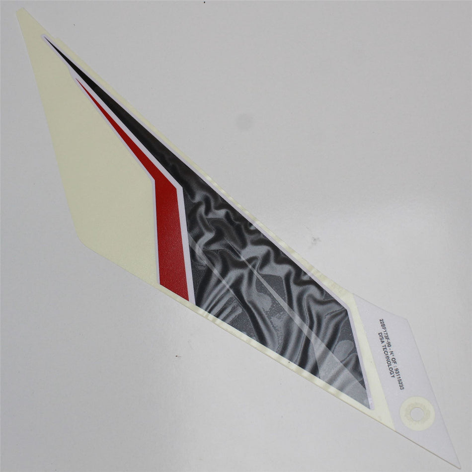 YAMAHA WR125 2013 Right Rear Tail Fairing Cowling Decal Graphic - PART OF KIT