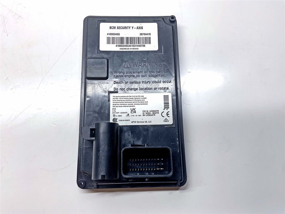 2024 Harley-Davidson Fat Bob FXFBS 114 Security Module - 41000349G