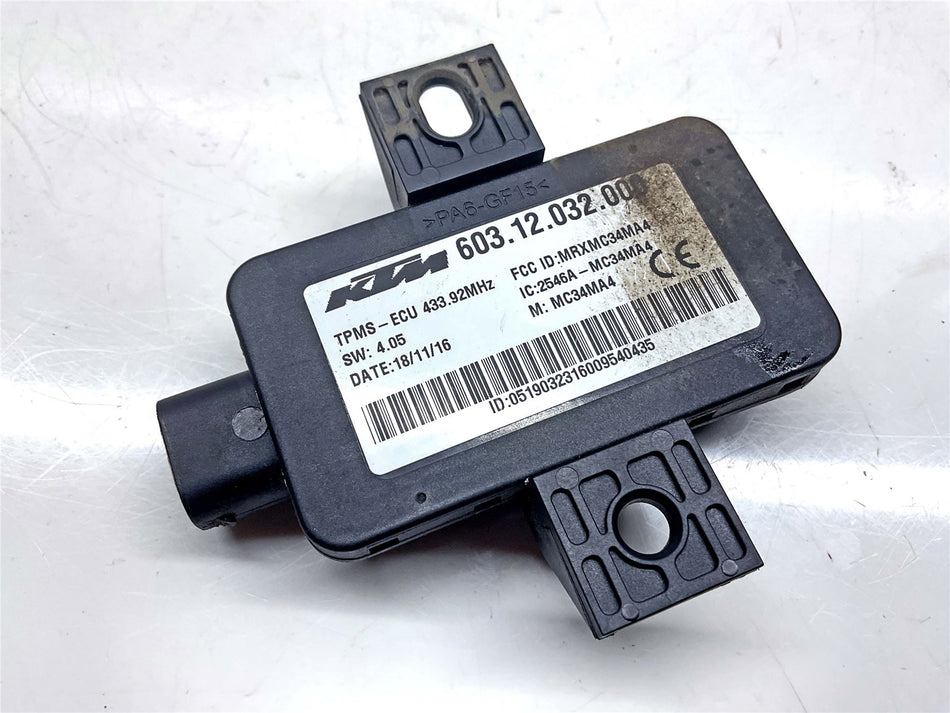 2017 KTM 1290 Super Duke R Tyre Pressure Sensor - 60312032000