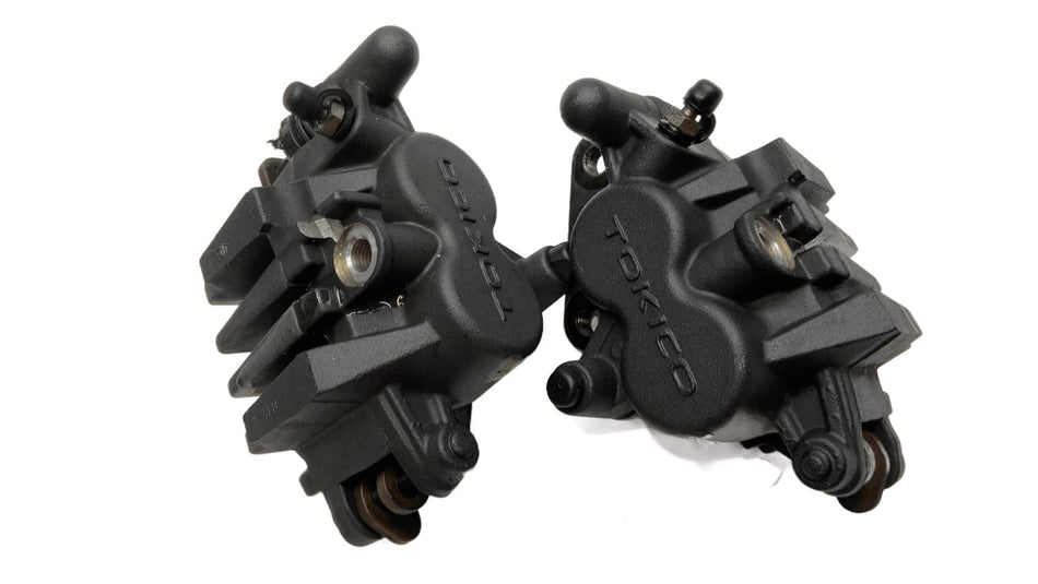 2015 Kawasaki ER-6N Front Brake Calipers Pair 430800118