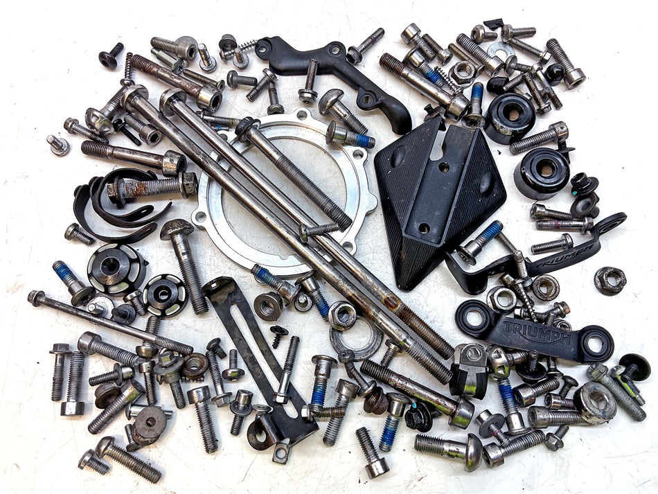 2018 Triumph Street Triple 765 R Assorted Nuts, Bolts & Fixings