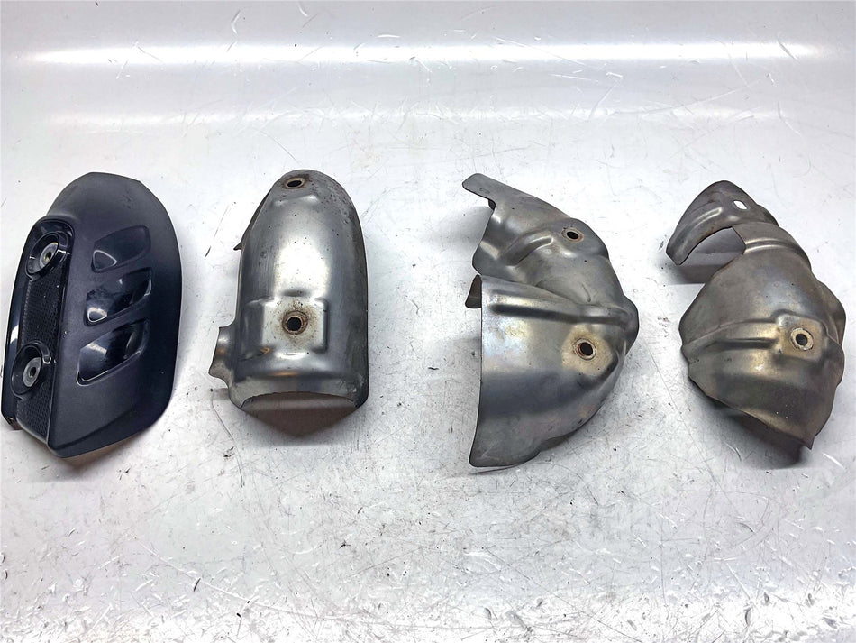 2021 Indian FTR 1200 S Rear Header Pipe Heat Shields - 5267903