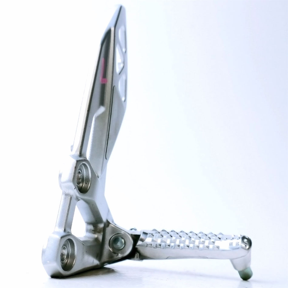 2025 Suzuki GSX-8R Left Front Footrest & Hanger - 4352125L00000