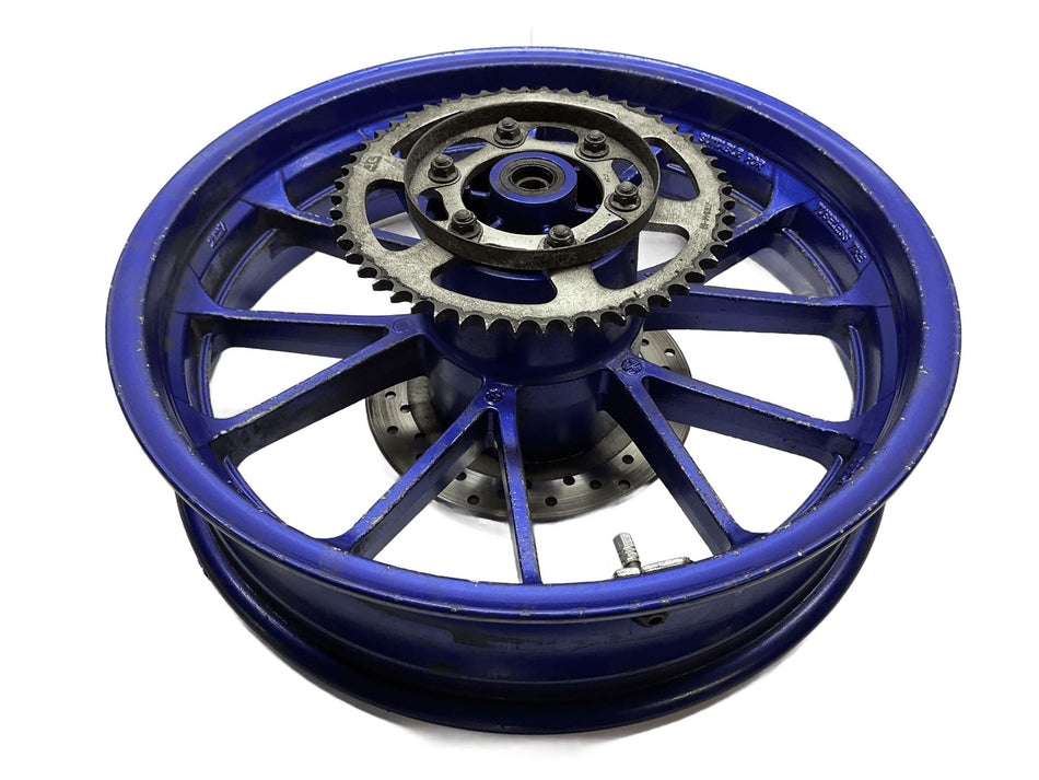 2021 Yamaha MT-125 Wheel Rear Blue Brake Disc Sprocket B5GF53702000