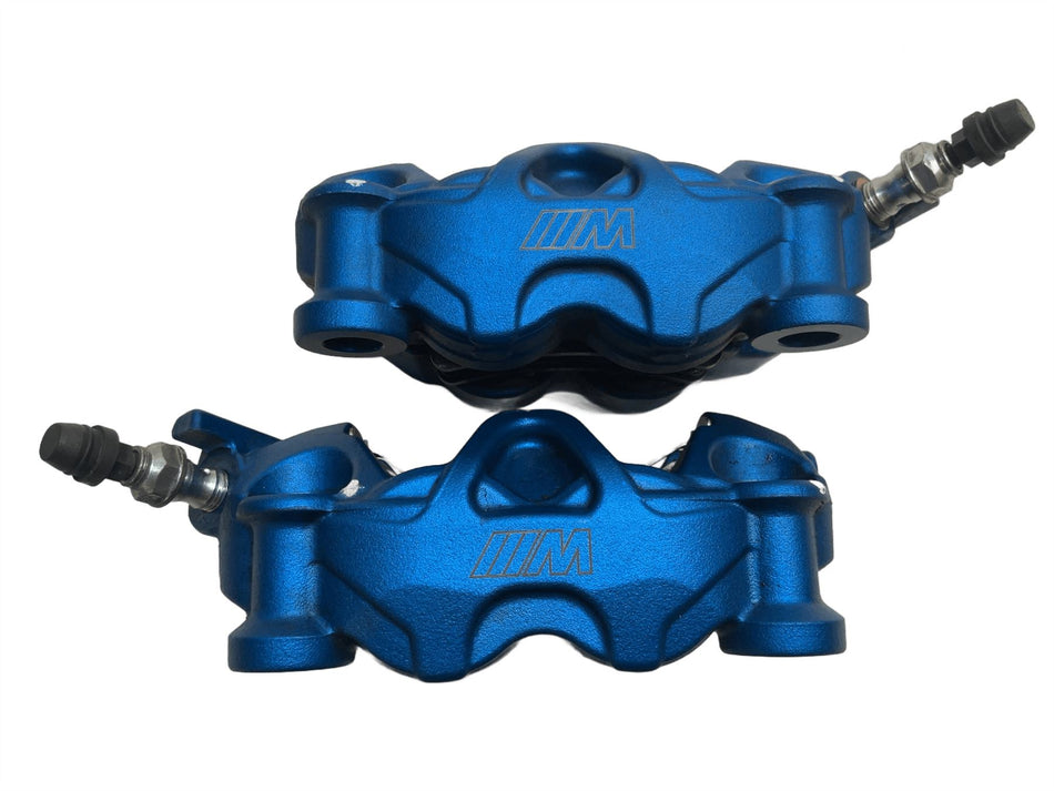 2023 BMW M1000R Front Brake Calipers Pair Nissin M Blue 34118391771