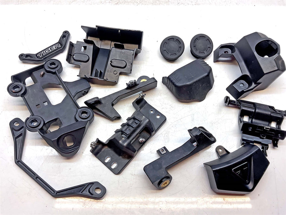 2024 Triumph Tiger 900 Rally Pro Assorted Plastic Mounts and Brackets