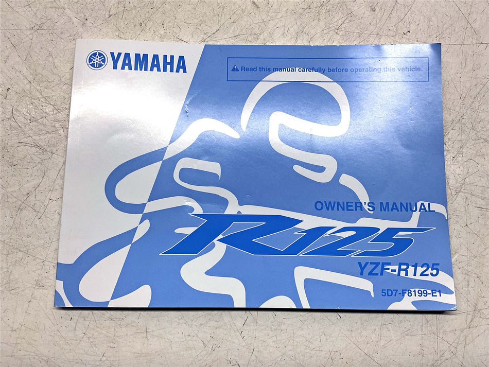 Yamaha YZF-R 125 Owners Manual