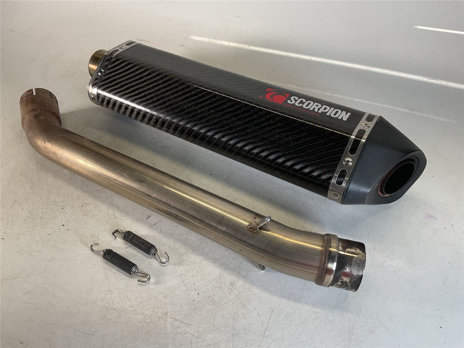 2016 Kawasaki Ninja ZX14R ZX1400 Scorpion Left Slip-On Silencer