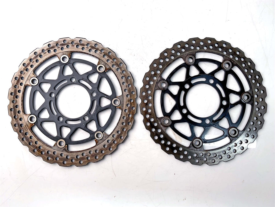 2018 Kawasaki Ninja 1000SX ZX1000 Front Brake Discs (Pair) - 4108005655C