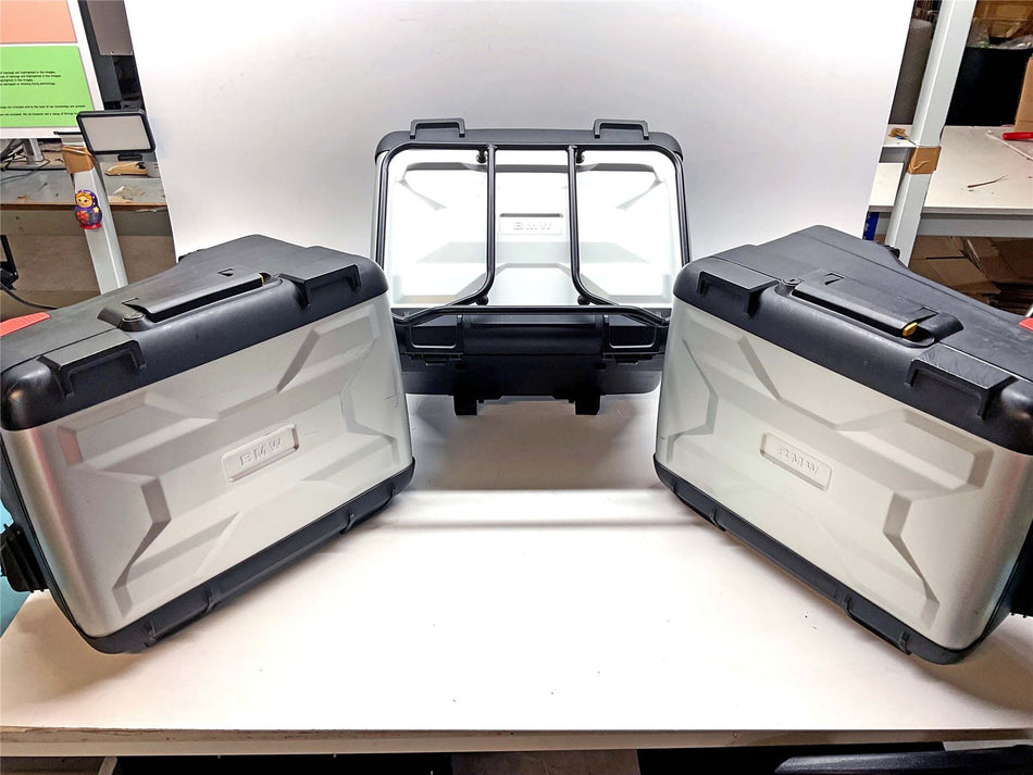 2013-2023 BMW R1200GS Vario Top Box with Left & Right Panniers Set