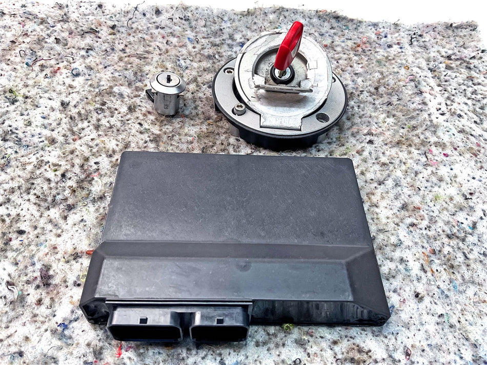 2012 Yamaha YZF R6 Full Lock Set / Key Set / ECU - 13S8591AB000