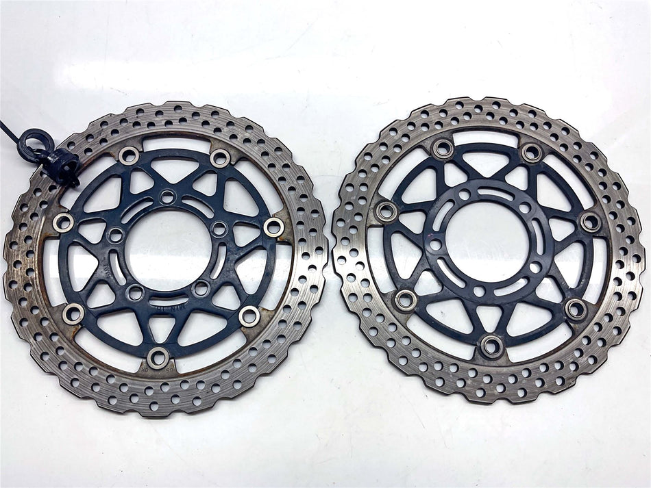 2020 Kawasaki Ninja ZX10R ZX1000 Front Brake Discs (Pair) - 4108005655C