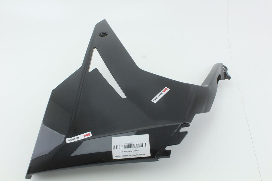 2013 TRIUMPH DAYTONA 675 R right R/H Bellypan fairing # T2309591-PG