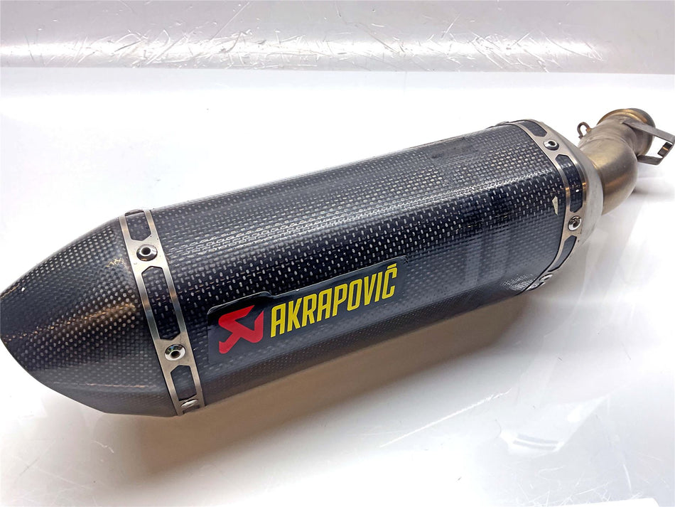 2019 Kawasaki Ninja 1000SX ZX1000 Right Akrapovic Carbon Slip-On - SK10SO19HZC